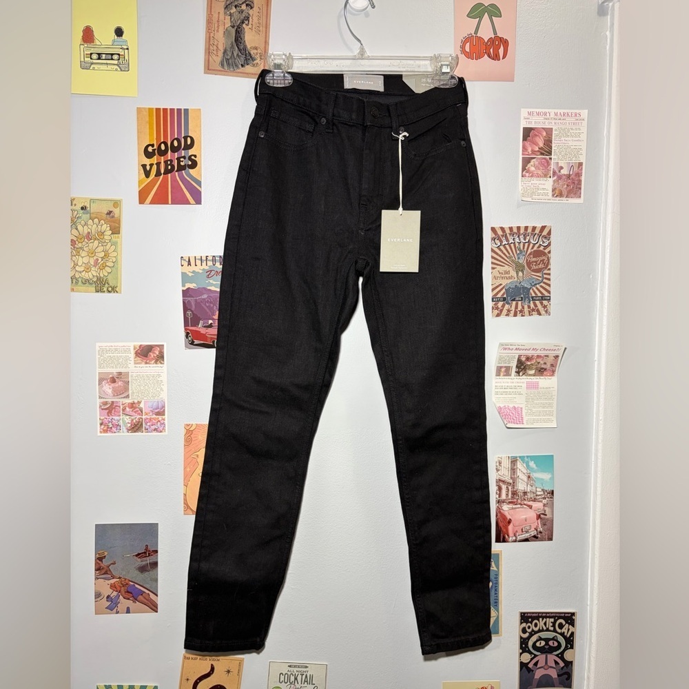 Everlane Black High-Rise Skinny Jeans — Women’s